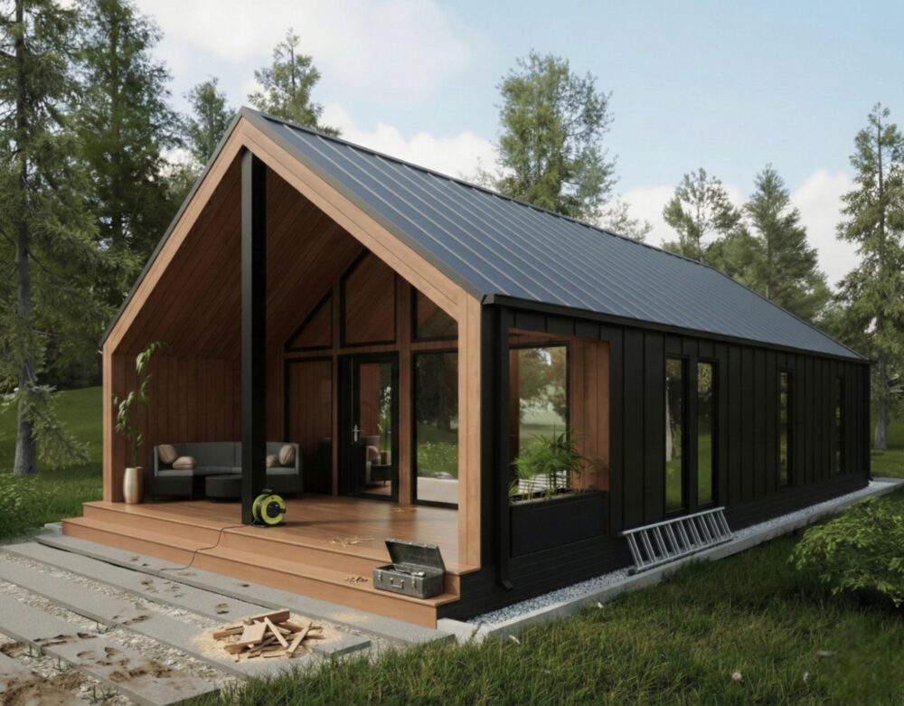 Geyikli Tiny Hause Ahşap Ev