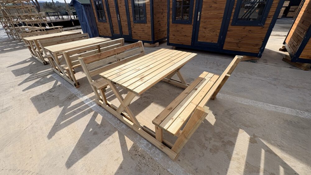 Alternative view of Piknik Masası - Sırt Dayamalı - 150 CM