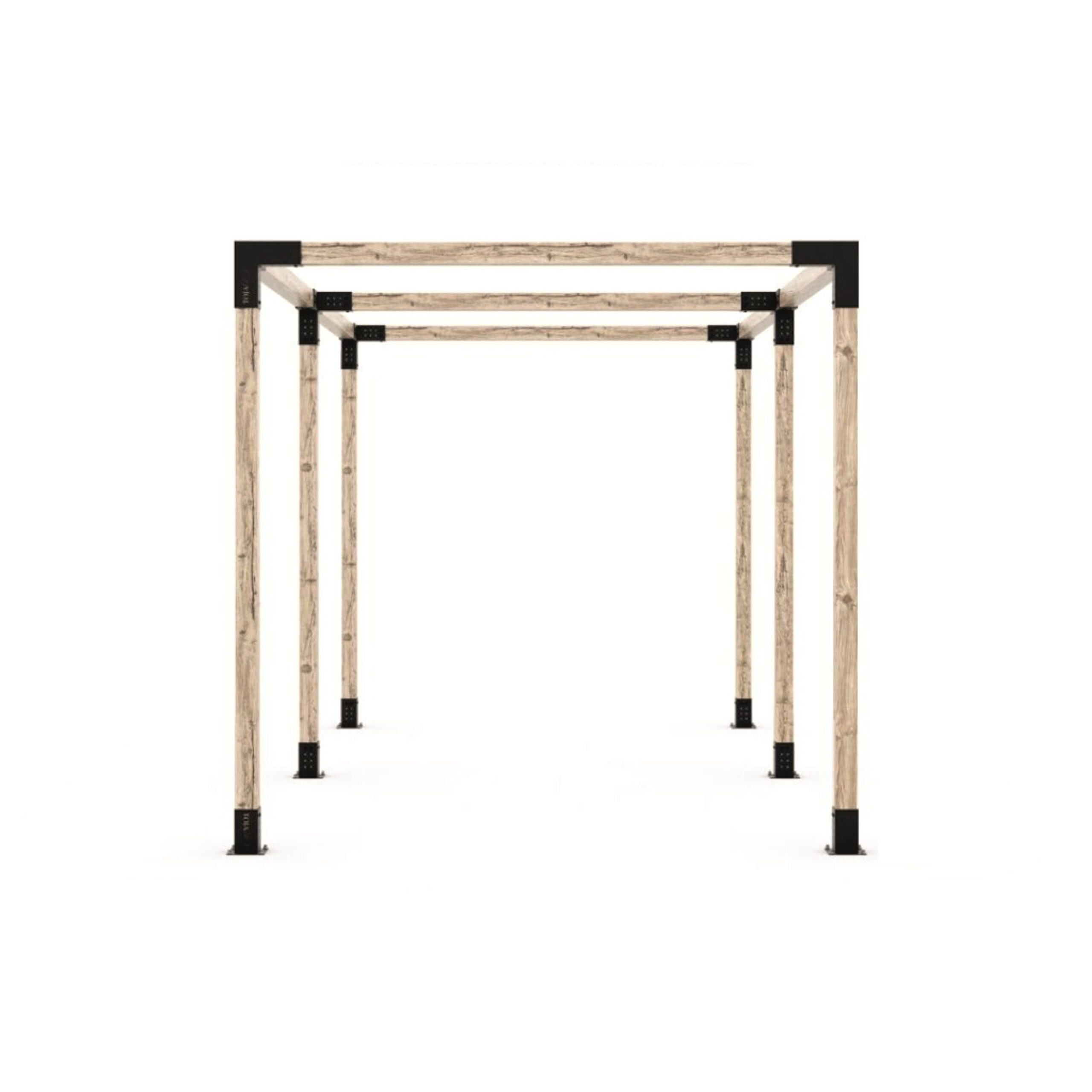 ARD105 Çift Bölümlü Ahşap Pergola - Görsel 4