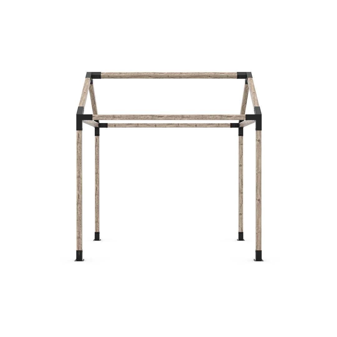 ARD109 Tek Bölümlü Çatılı Gölgeliksiz Ahşap Pergola - Görsel 4