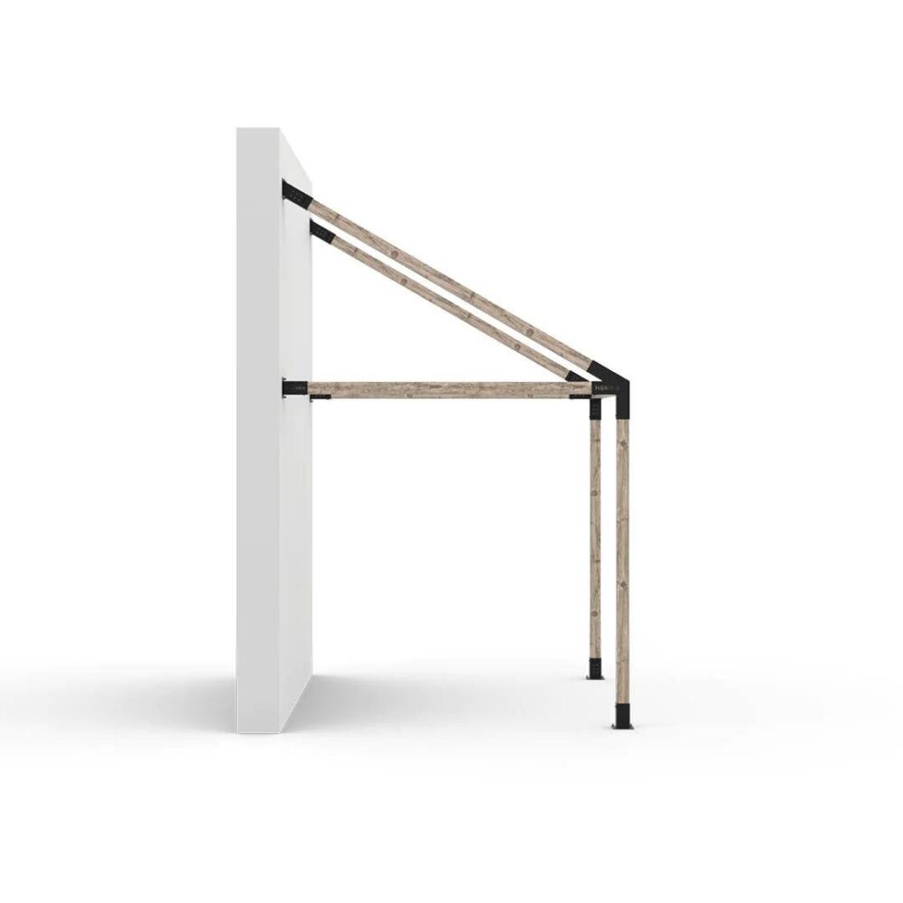 Alternative view of ARD462 Duvardan Çatılı Tek Bölümlü Pergole