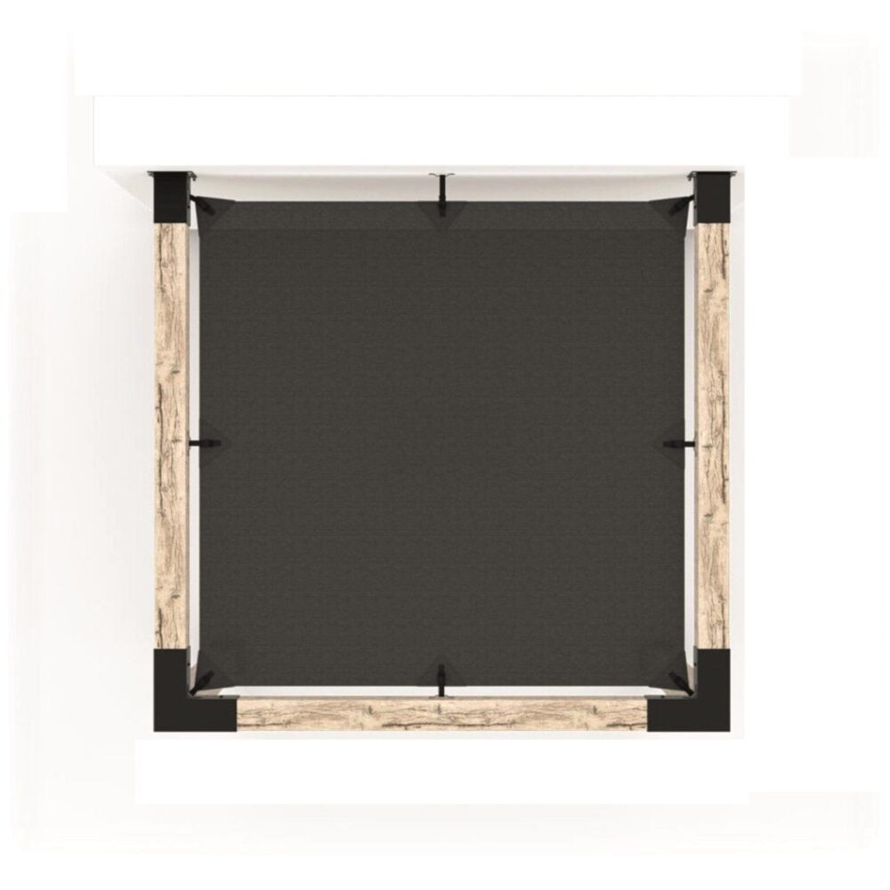 Alternative view of ARD465 Duvardan Tek Bölümlü Gölgelikli Pergole