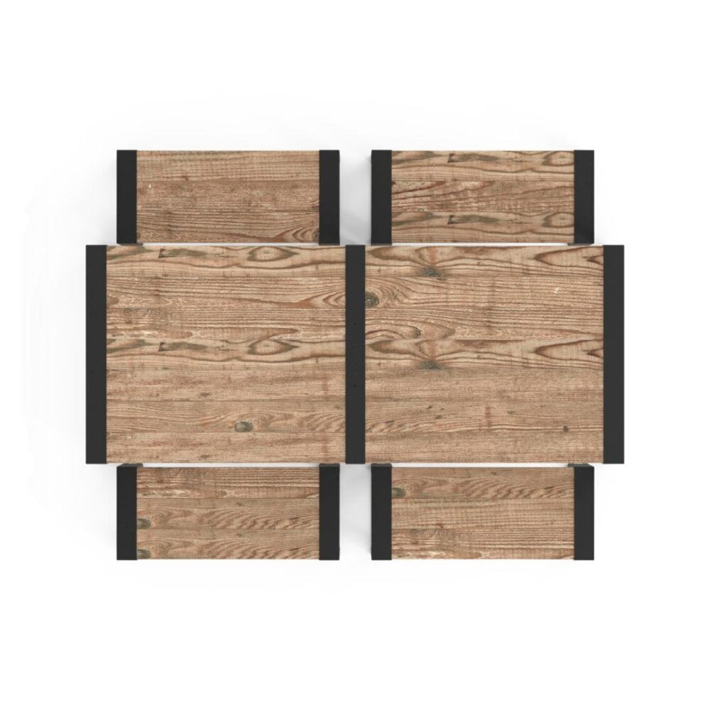 Alternative view of AVA17 Muj - 5 Parça Bench Yemek Masası Takımı