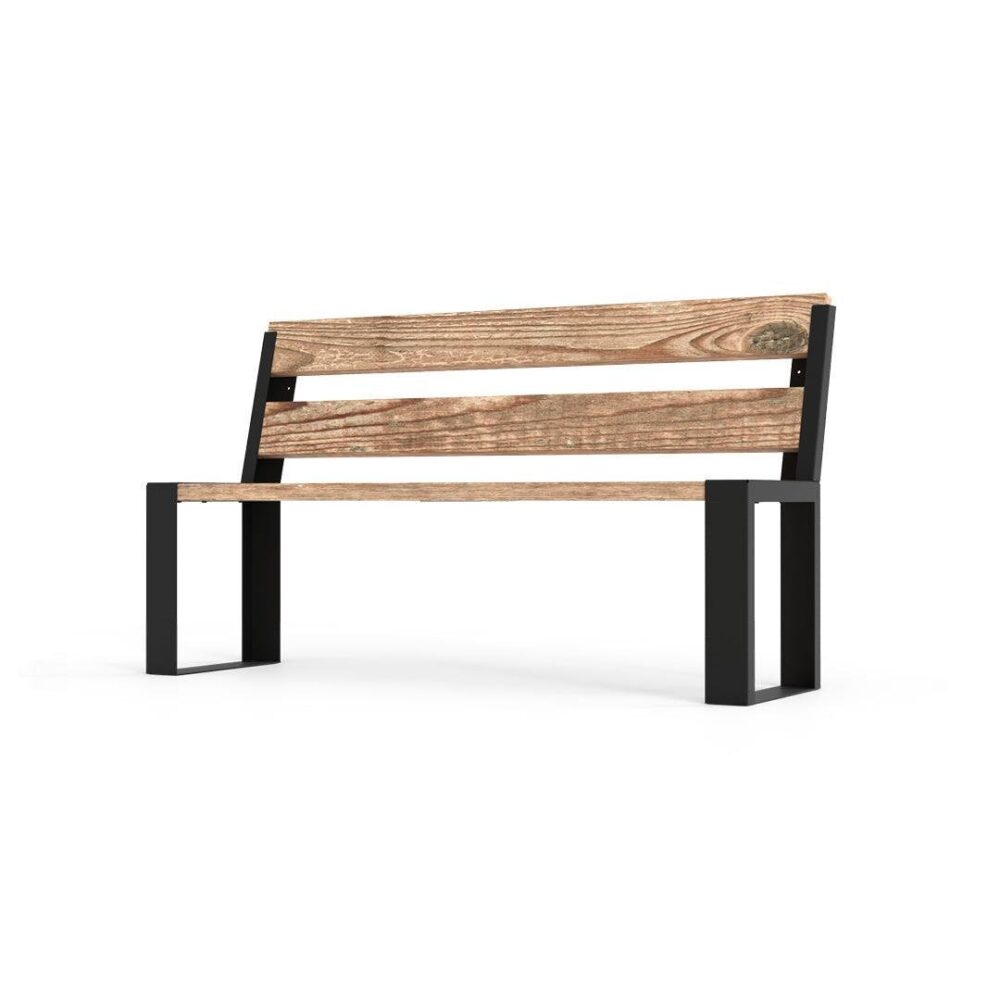 Alternative view of AVA44 Tuk - Sırtlı Bench Çift Kişilik