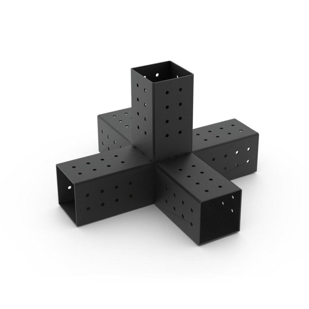 BRC08 9 x 9 Ahşap Kirişler İçin 5 Kollu Pergola Orta Braketi