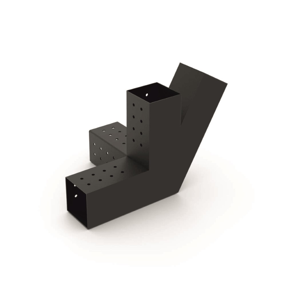 BRC10 9 x 9 Ahşap Kirişler için Köşe + 30 Pergola Braketi Sağ ve Sol