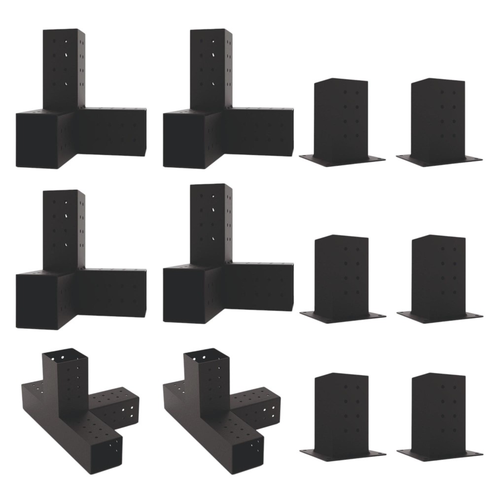 Çift Bölümlü Pergole Braket Seti