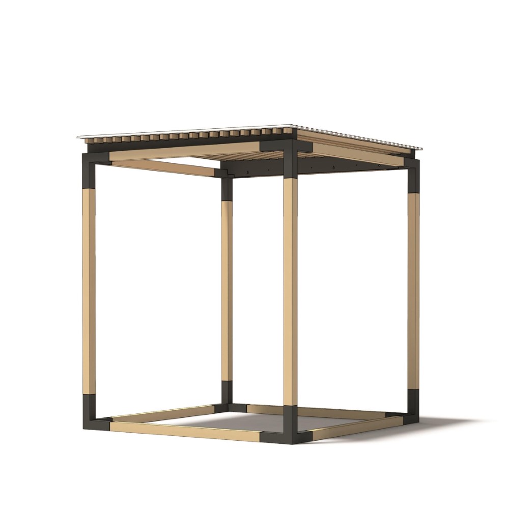 ARD450 Sabit Ahşap Tavanlı Pergole