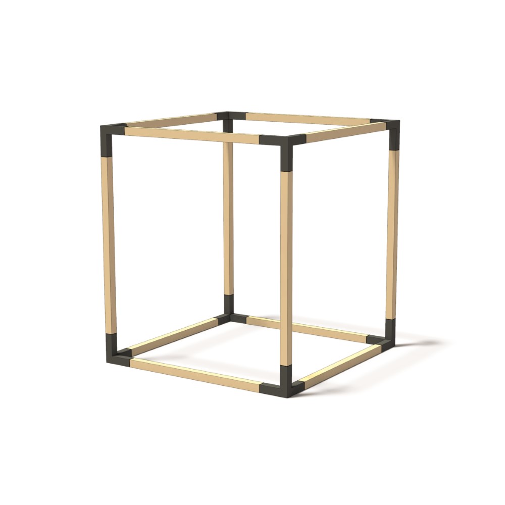 Alternative view of Tekli Küp Pergole Braket Seti